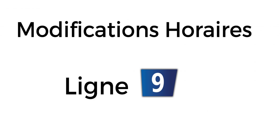 Modification de la ligne 9