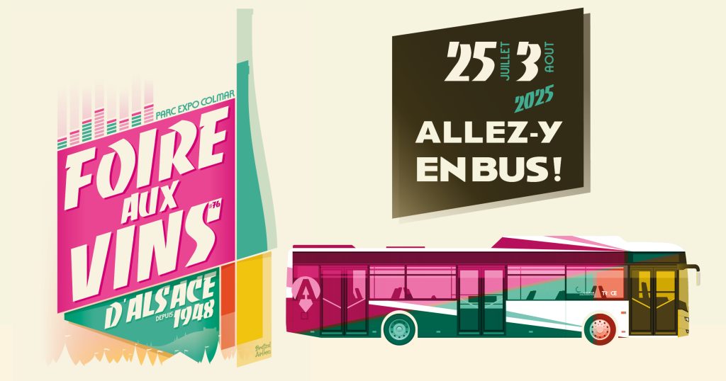 La Foire aux Vins de Colmar : des bus, des navettes gratuites et un grand jeu concours !