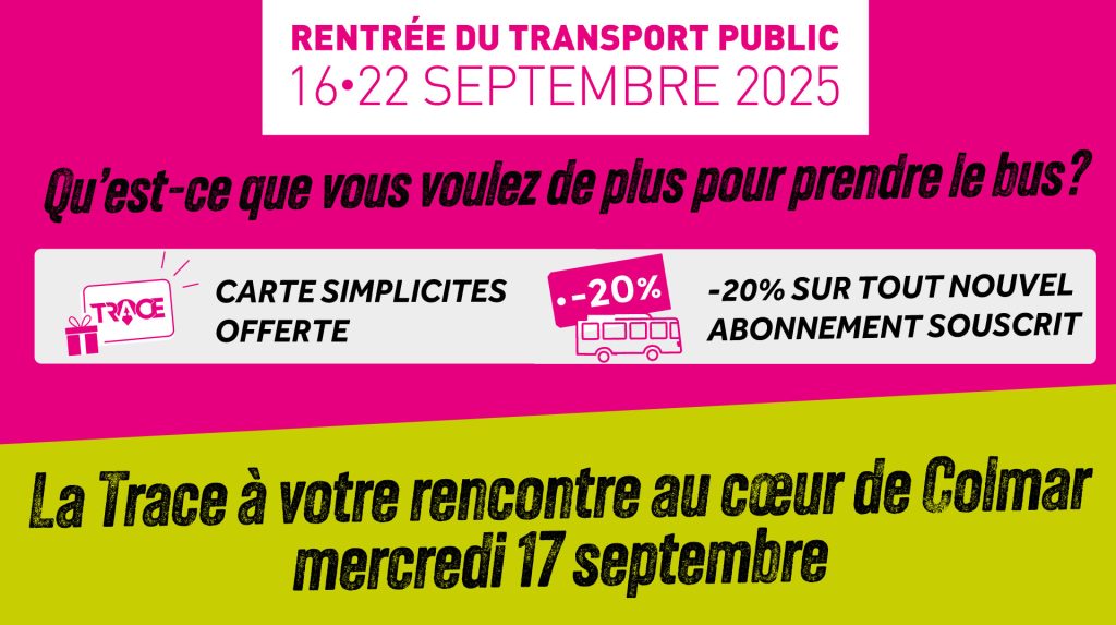 Ne manquez pas la Rentrée du transport public du 16 au 22 septembre !