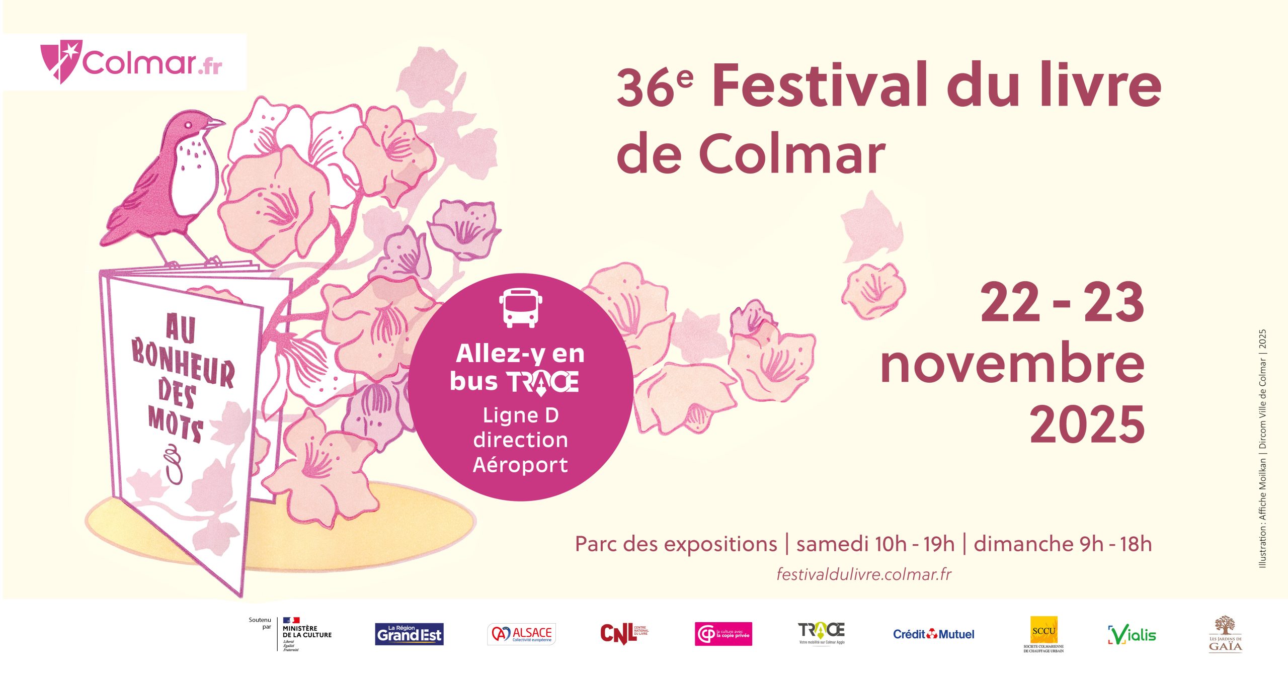 Festival du livre : voyagez au bonheur des mots !