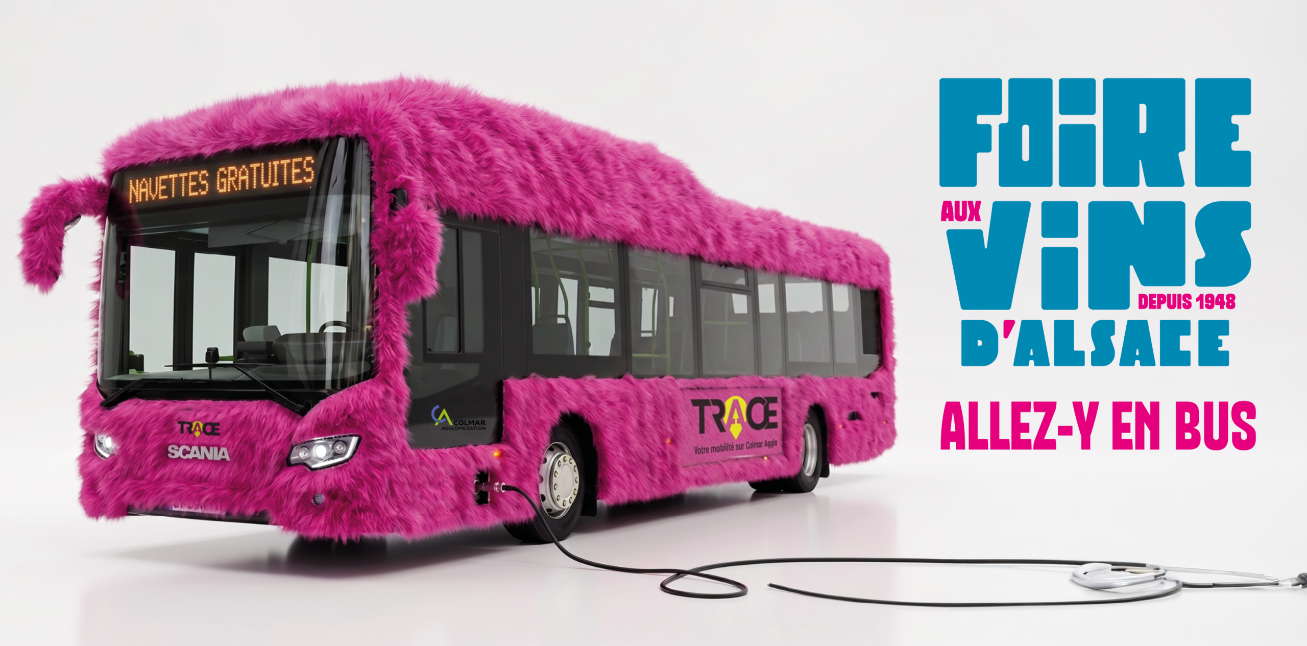 La Foire aux Vins de Colmar : allez-y en bus !